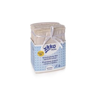 XKKO Prefolds Bio-Baumwolle 6 Stück