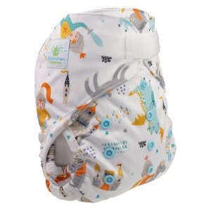 Blümchen Überhose One Size mit Klettverschluss
