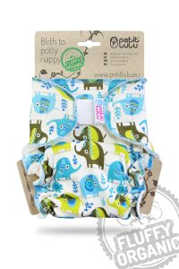 Petit Lulu Höschenwindel Fluffy Organic One Size mit Klettverschluss