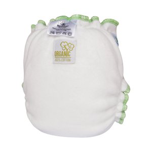 Blümchen Kuschel-Höschenwindel Größe S mit Rüschen (3-7 kg)