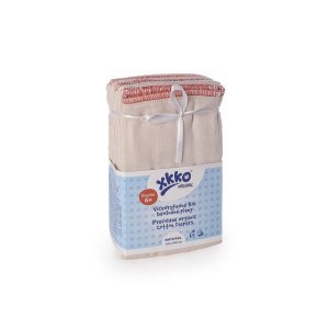 XKKO Prefolds Bio-Baumwolle 6 Stück