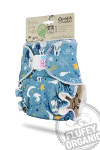 Petit Lulu Höschenwindel Fluffy Organic One Size mit Klettverschluss
