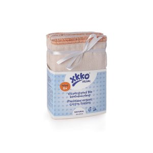 XKKO Prefolds Bio-Baumwolle 6 Stück