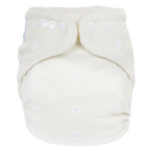 Blümchen Höschenwindel Bambuszellfasern One Size mit Druckknöpfen