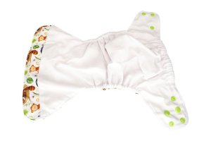 Blümchen Taschenwindel Hüllen One Size (Klettverschluss) ohne Saugeinlage