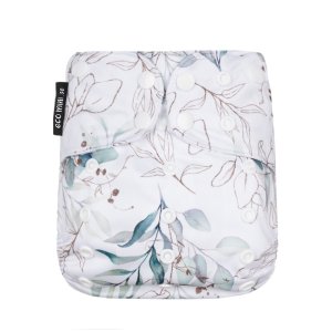 Eco Mini Bambus Pocketwindel One Size mit Druckknöpfen