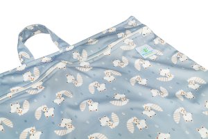 Blümchen hängender Windelsack Gr. XL