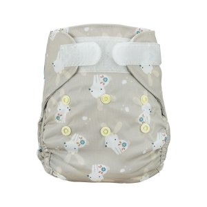 Blümchen Überhose Newborn mit Klettverschluss